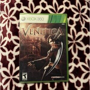 Brand New/Sealed Venetica for Microsoft Xbox 360 Small Crack in top of Case